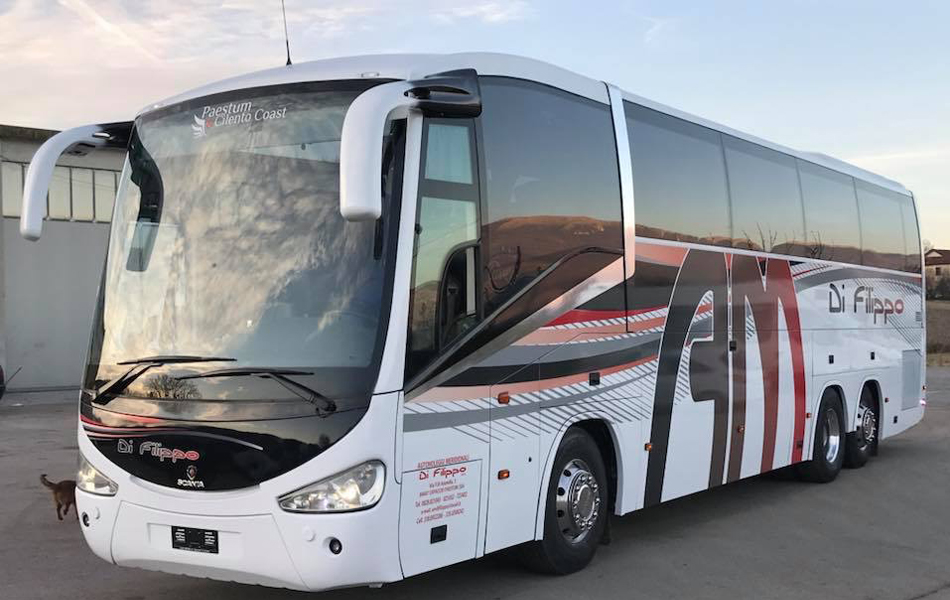 Autobus TaxiBus a Paestum